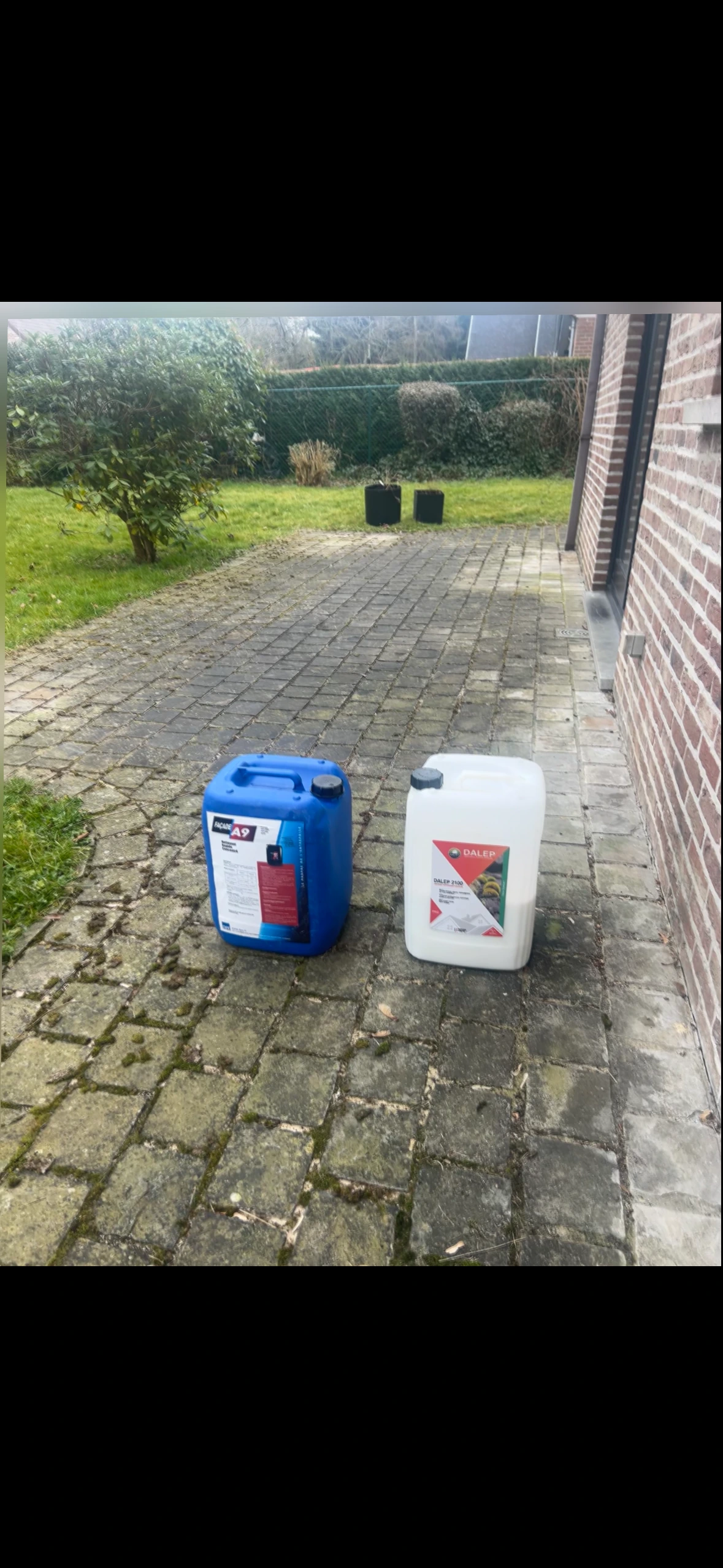 Nettoyage façade - Avant