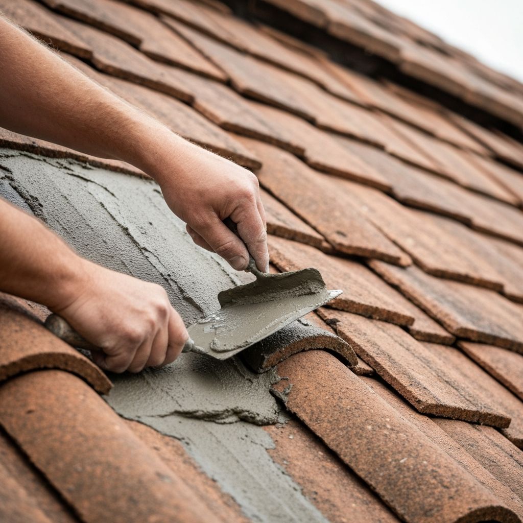 Réparation de faîtière