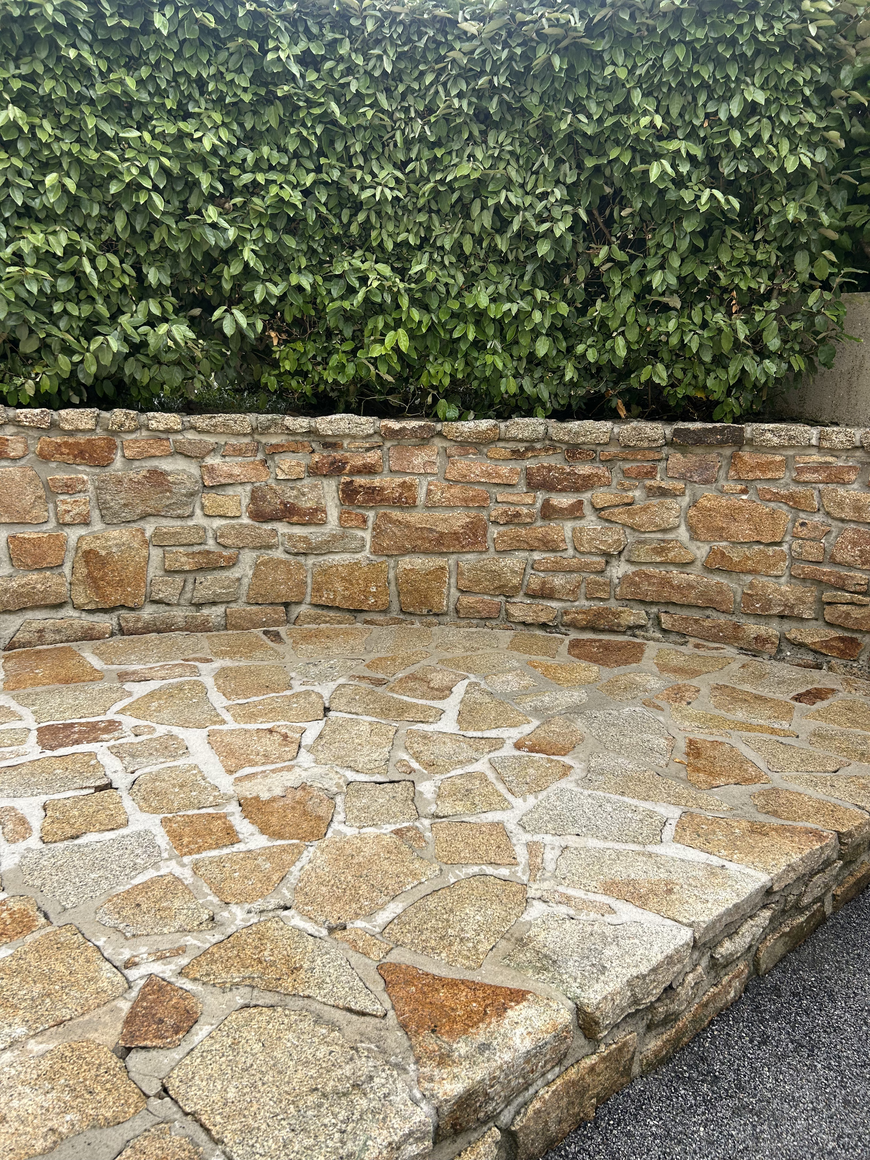 Avant - Traitement fissures Saint-Renan